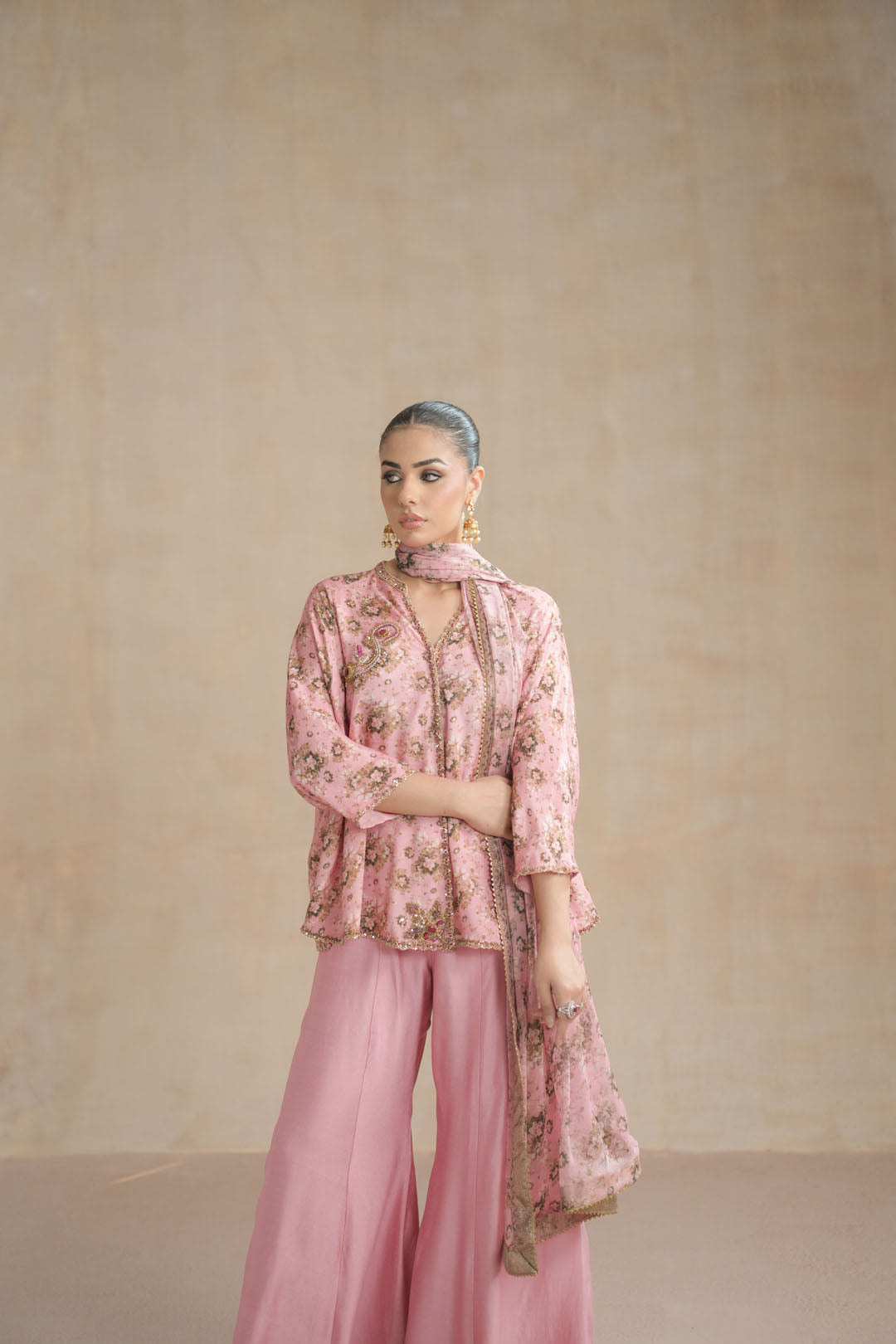 Floral pink